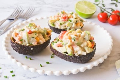 Aguacates rellenos