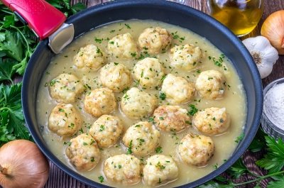 Albóndigas de bacalao