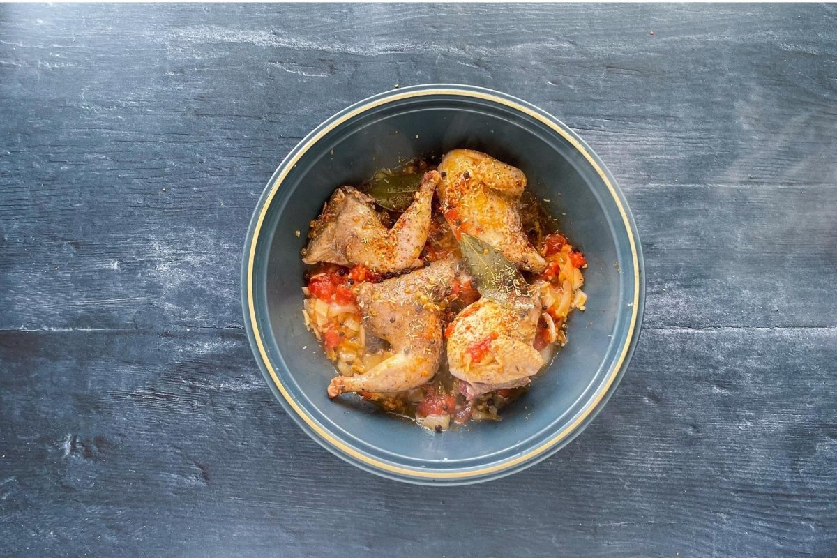 Añadir las especias al sofrito