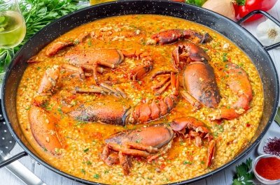Arroz con bogavante