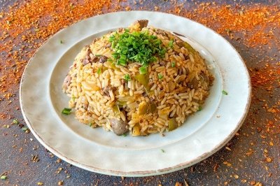 Arroz sucio cajún