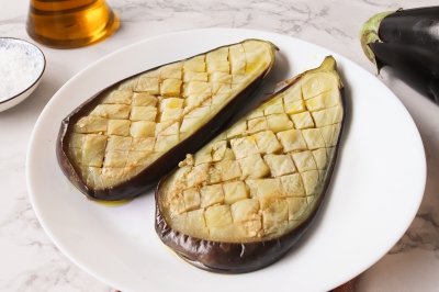 Berenjenas al microondas