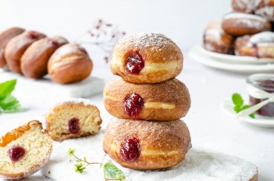 Bolas de fraile o berlinesas