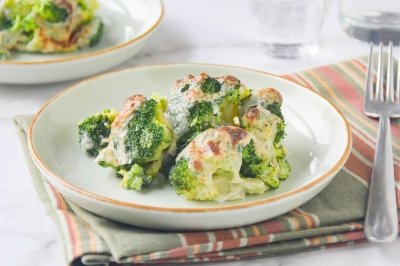 Brócoli gratinado