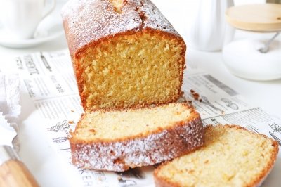 Budín de queso crema