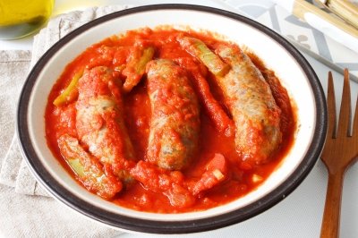 Chorizo a la pomarola