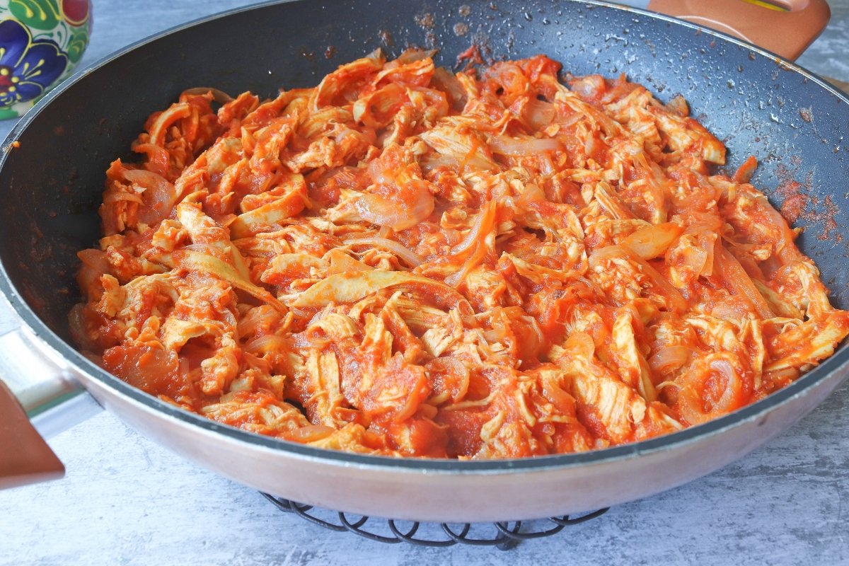 Cocinar tinga de pollo