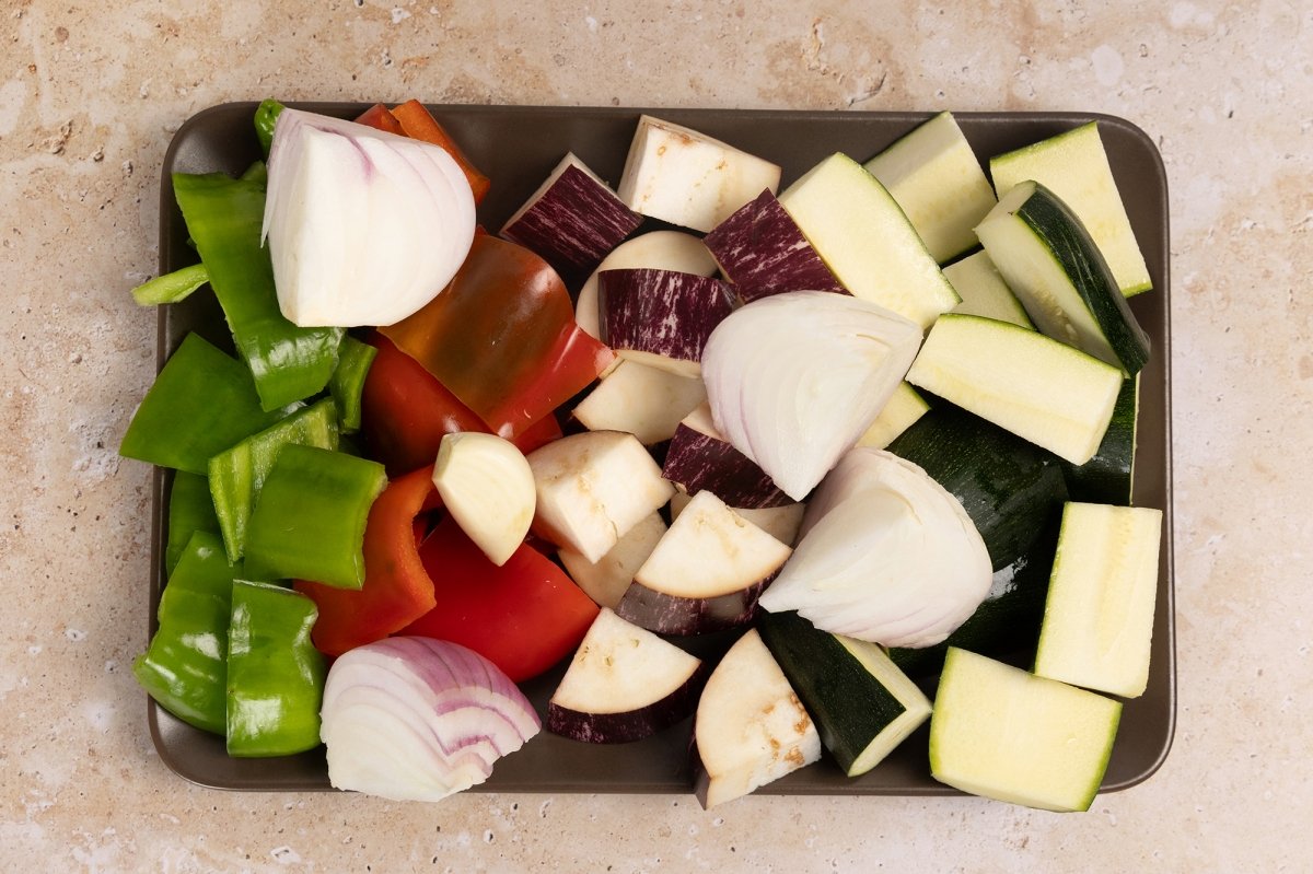 Cortar las verduras para Thermomix