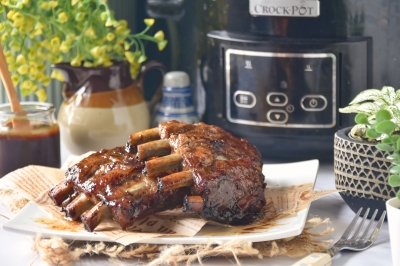 Costillas de cerdo en Crock Pot
