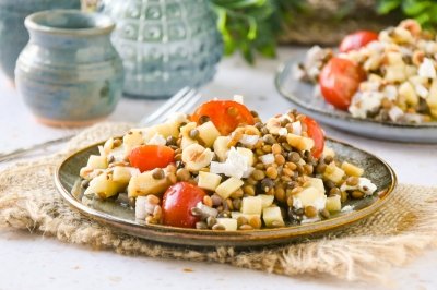 Ensalada de lentejas