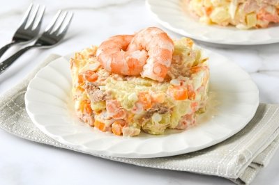 Ensaladilla de gambas