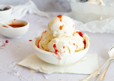 Helado de queso