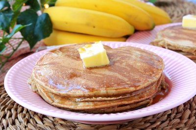 Hot cakes de avena