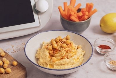 Hummus de garbanzos en Thermomix