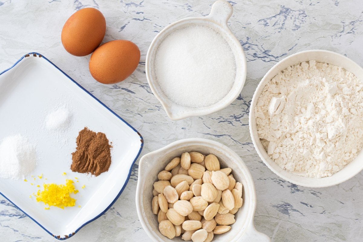 Ingredientes de los carquiñoles