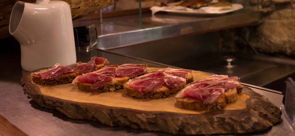 Jamón en Asador Borda