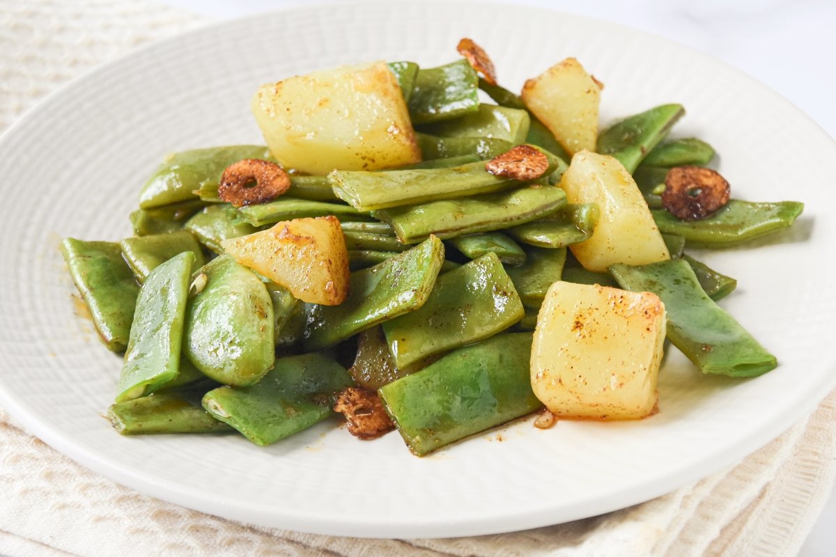 Judías verdes con patata