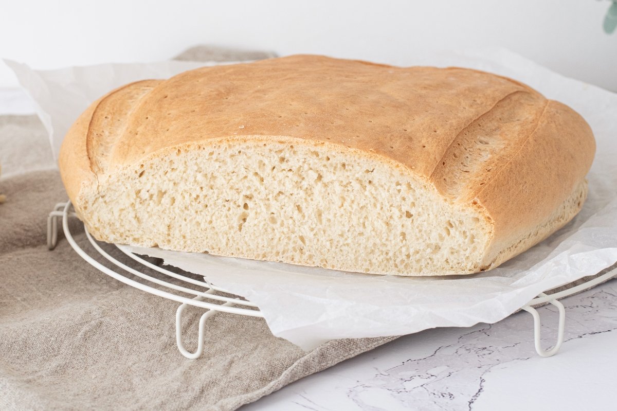 Miga del pan candeal