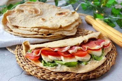 Piadinas italianas