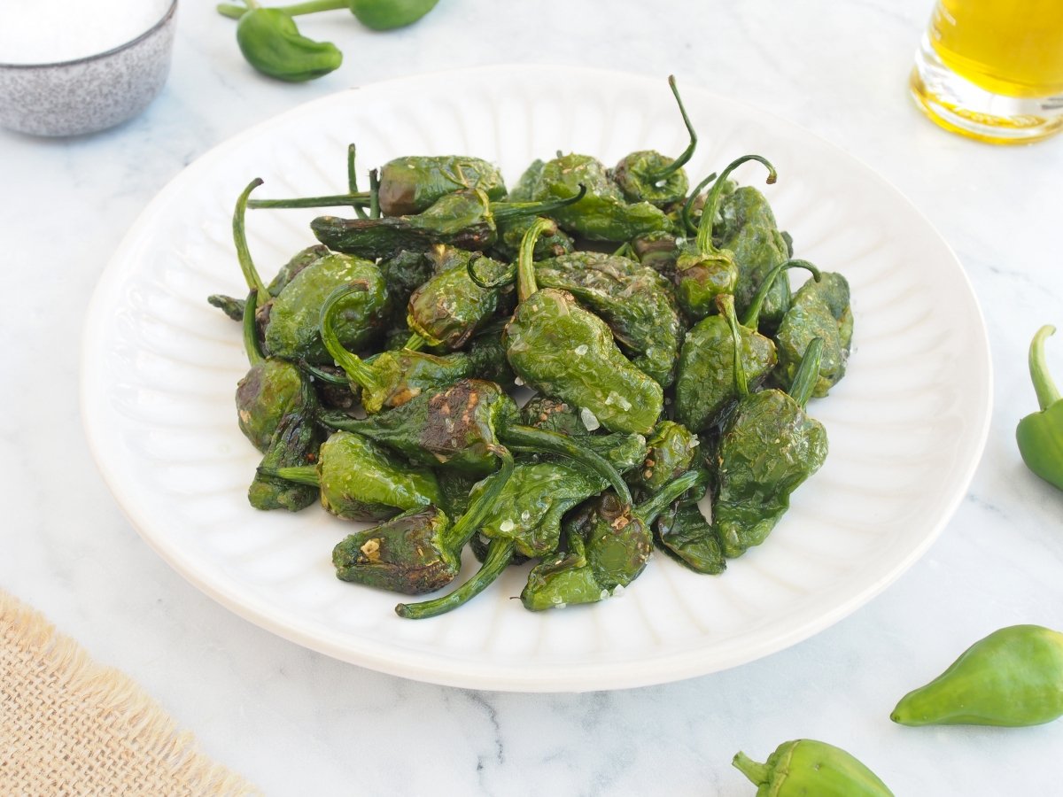 Pimientos de Padrón fritos