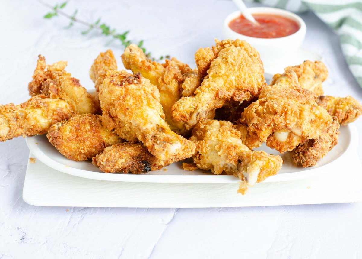 Pollo broaster casero