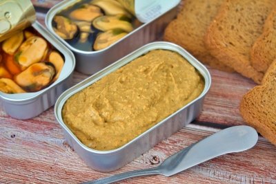 Paté de mejillones
