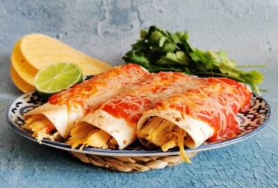 Enchiladas de pollo