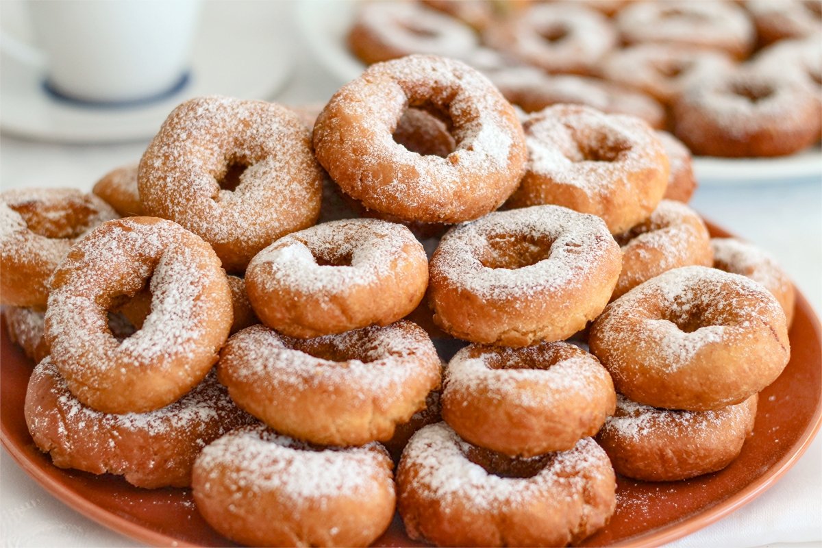 Presentación de las rosquillas de anís