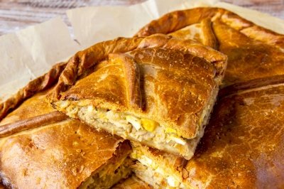 Empanada de atún y huevo