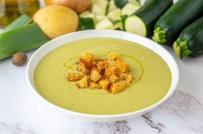 Puré de calabacín