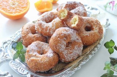 Rosquillas de naranja