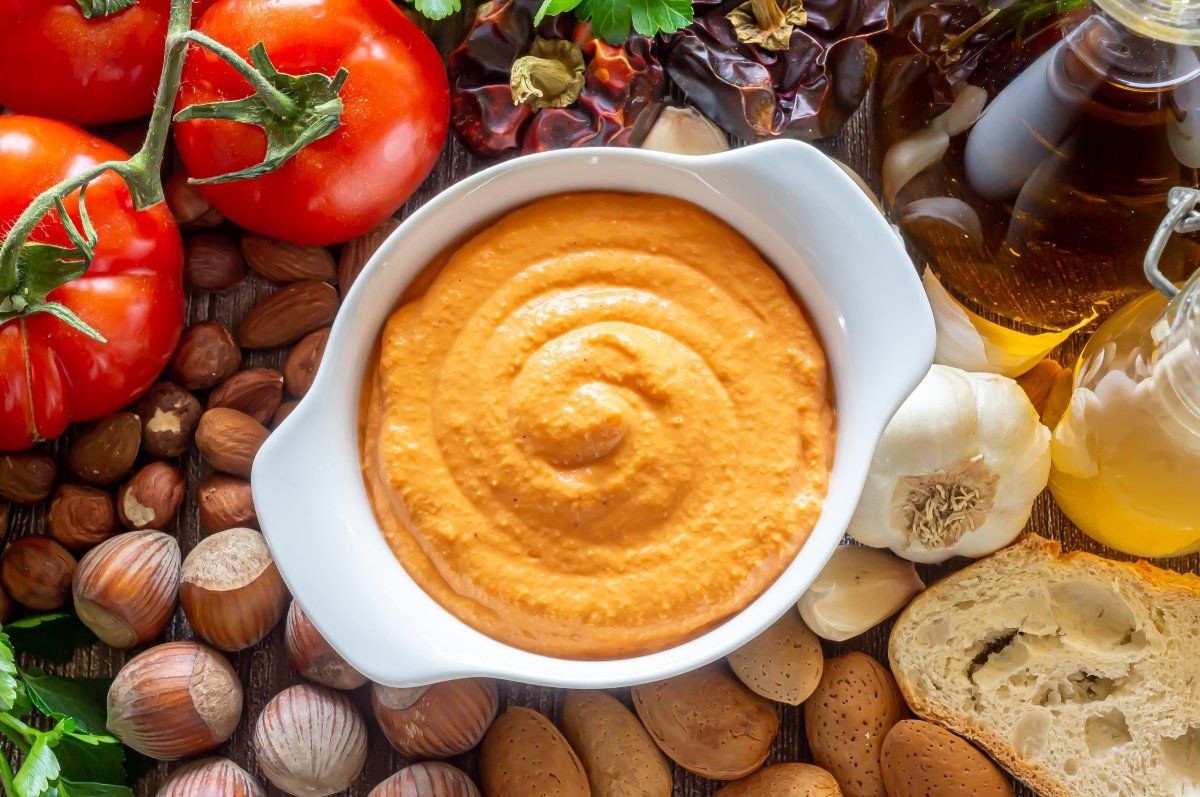 Salsa romesco lista para disfrutar