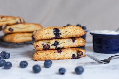 Scones de arándanos